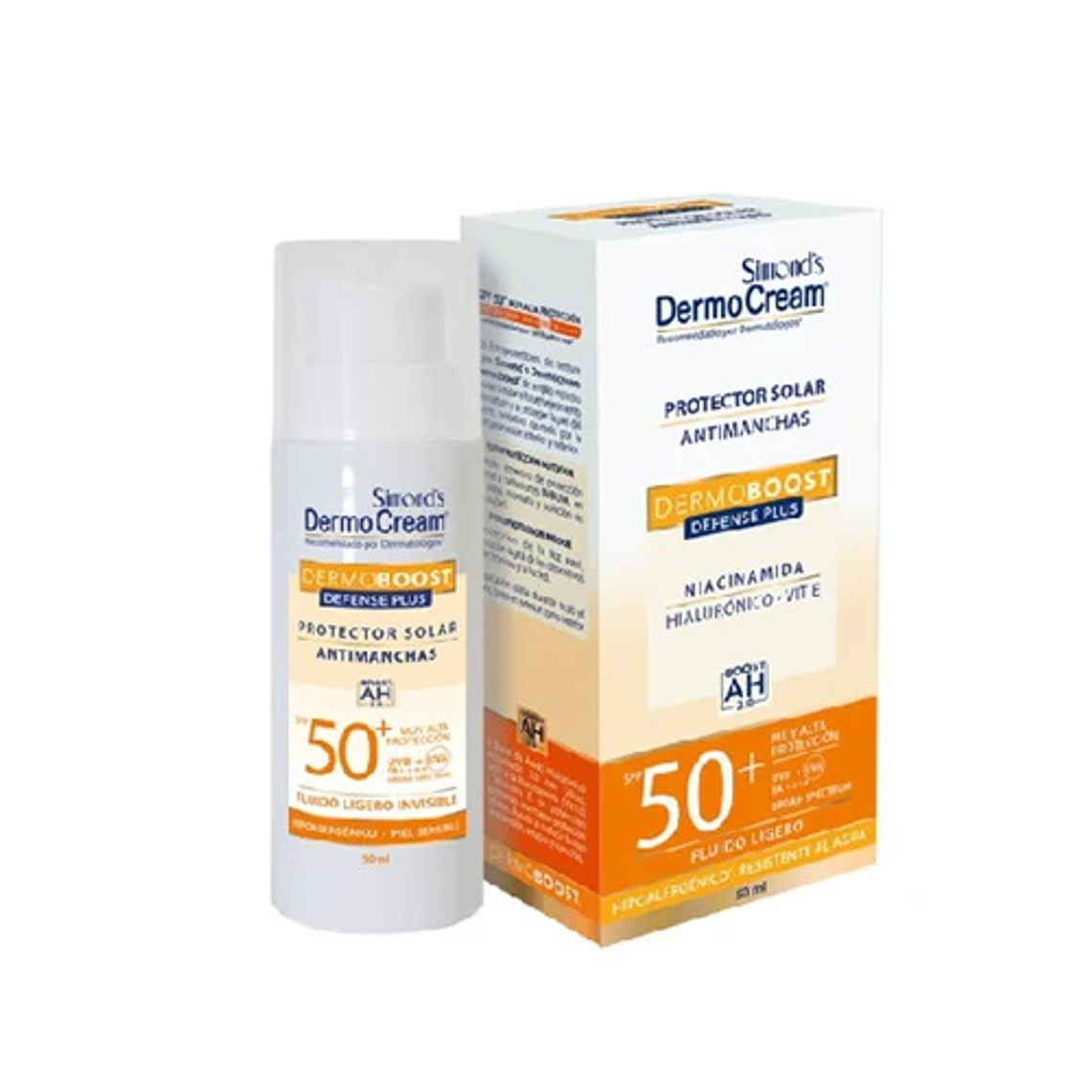 Protector Solar Dermocream Defense Plus Spf 50+ Antimanchas 50ml 1