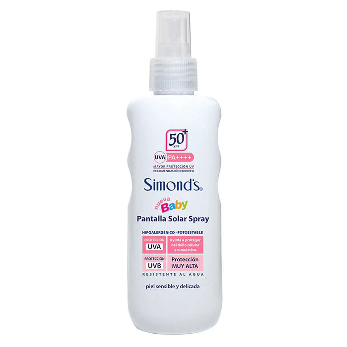 Protector solar spray Baby Simonds FPS50 190ml 1