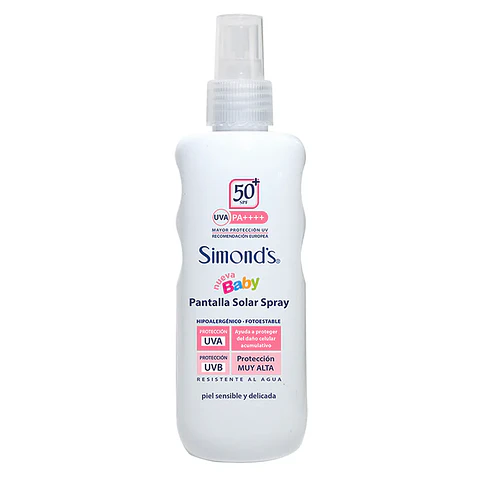 Protector solar spray Baby Simonds FPS50 190ml