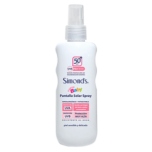 Protector solar spray Baby Simonds FPS50 190ml