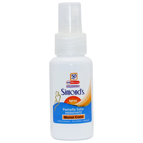 Protector solar Simonds FPS50 spray 50ml