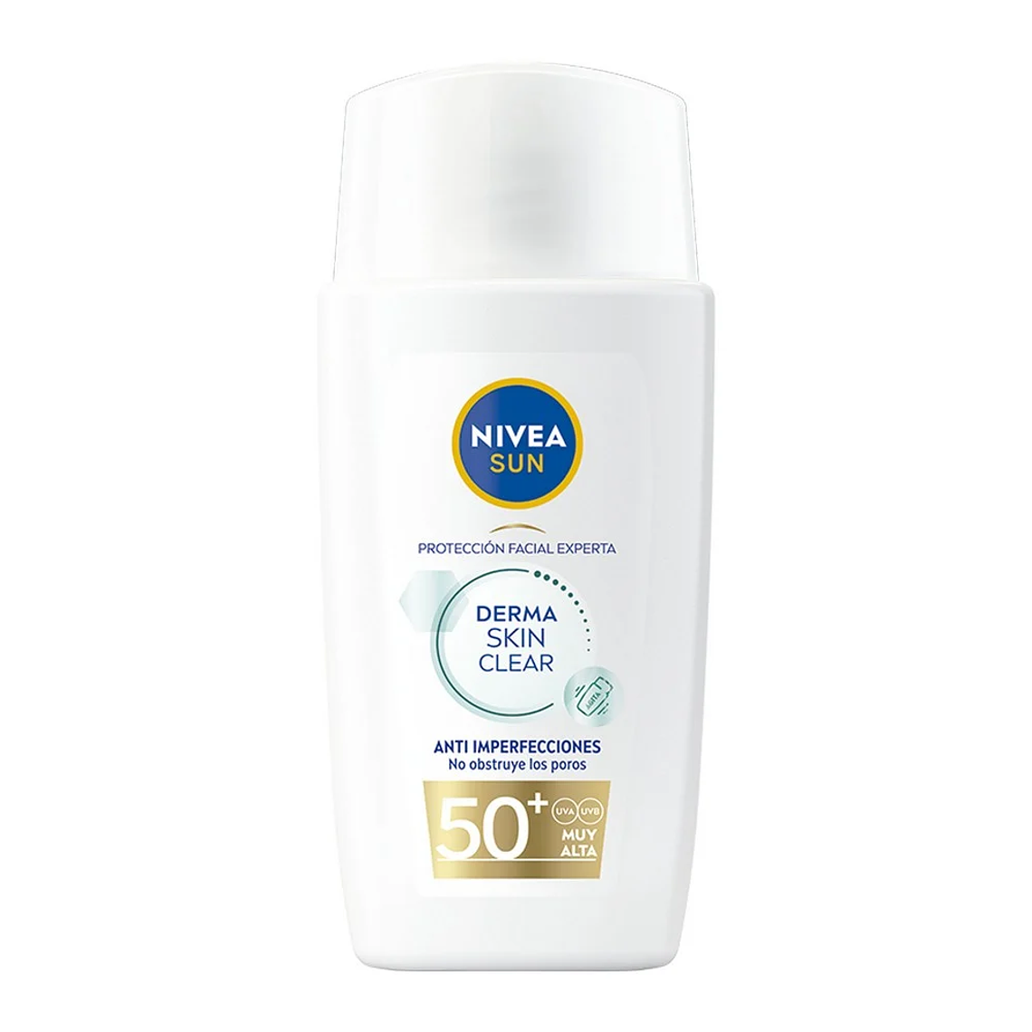 Protector Solar Nivea Sun Derma Skin Clear FPS50+ 1