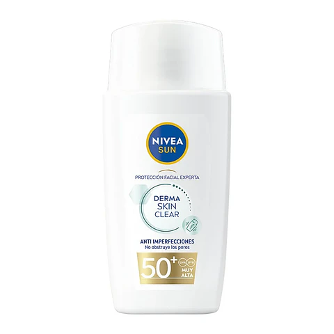 Protector Solar Nivea Sun Derma Skin Clear FPS50+
