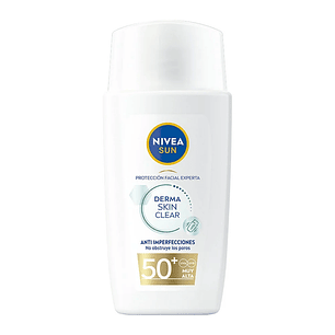 Protector Solar Nivea Sun Derma Skin Clear FPS50+