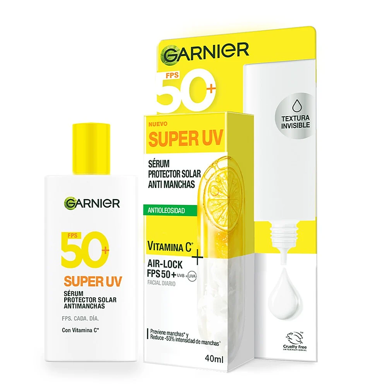 Serum Protector Solar Garnier Super UV Anti Manchas 40ml 1