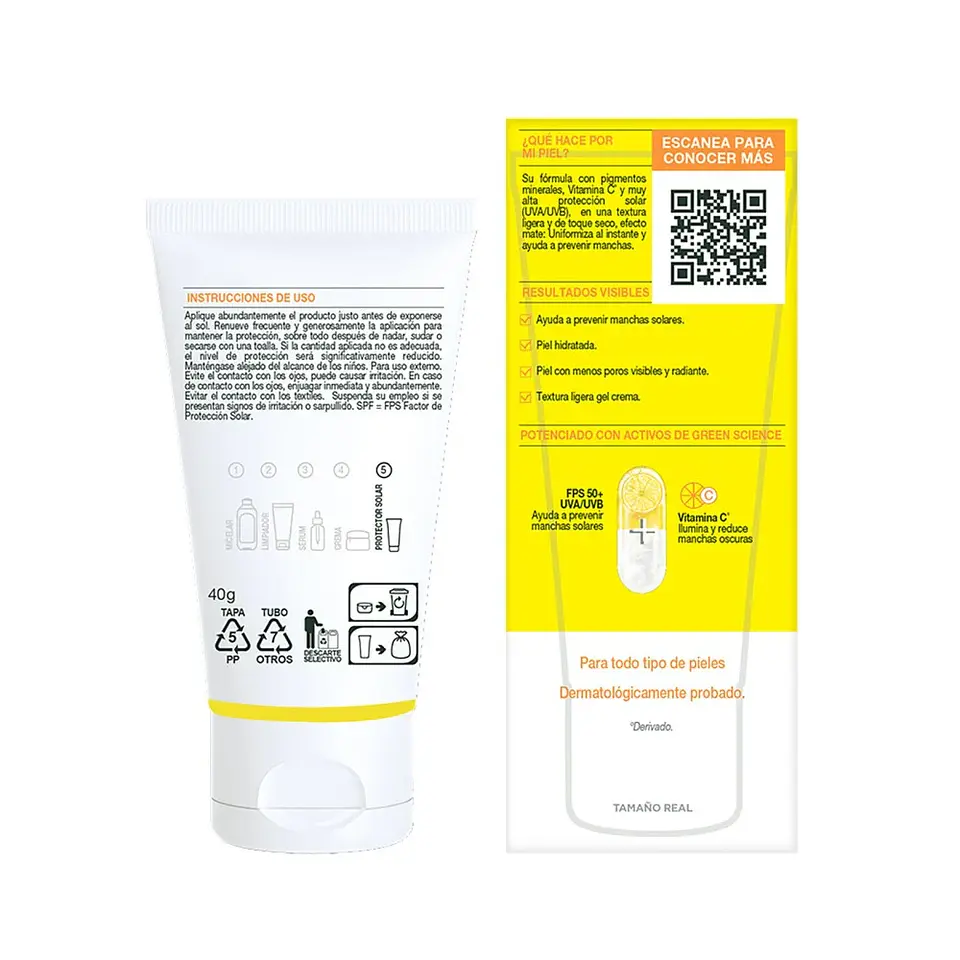 Protector Solar Garnier Super UV Anti Manchas Toque seco 40g 2