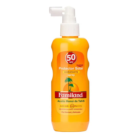 Protector solar Familand FPS50 spray monoi 190ml