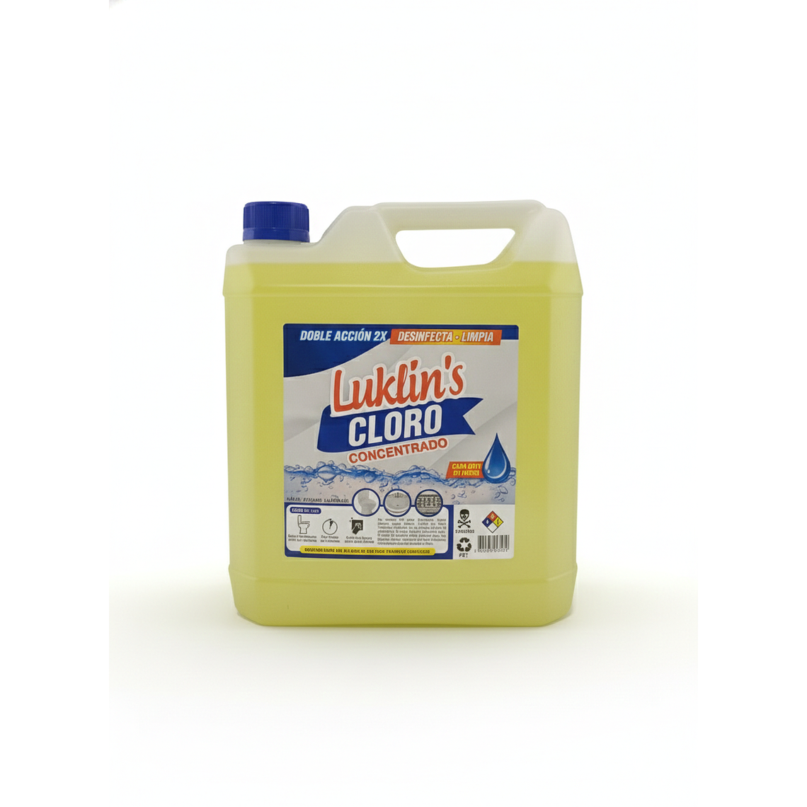 CLORO CONCENTRADO LUKLIN'S 5 LITROS 1