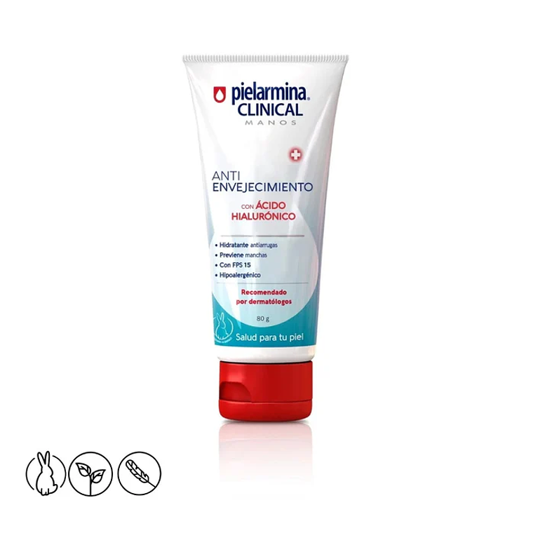 Crema de manos Pielarmina Clinical Anti envejecimiento 80gr 1