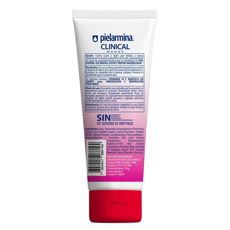 Crema de manos Pielarmina Clinical Ceramidas 70gr 2