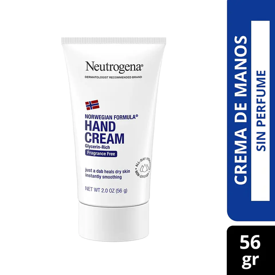 NEUTROGENA Fórmula Noruega Crema Hidratante Para Manos x 56ml 1