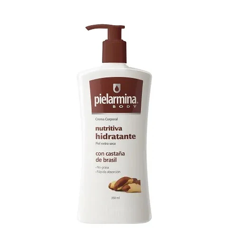 Crema corporal Pielarmina Castaña 350ml 1