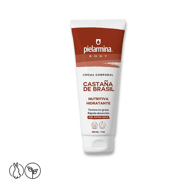 Crema corporal Pielarmina Castaña de Brasil 200ml 1
