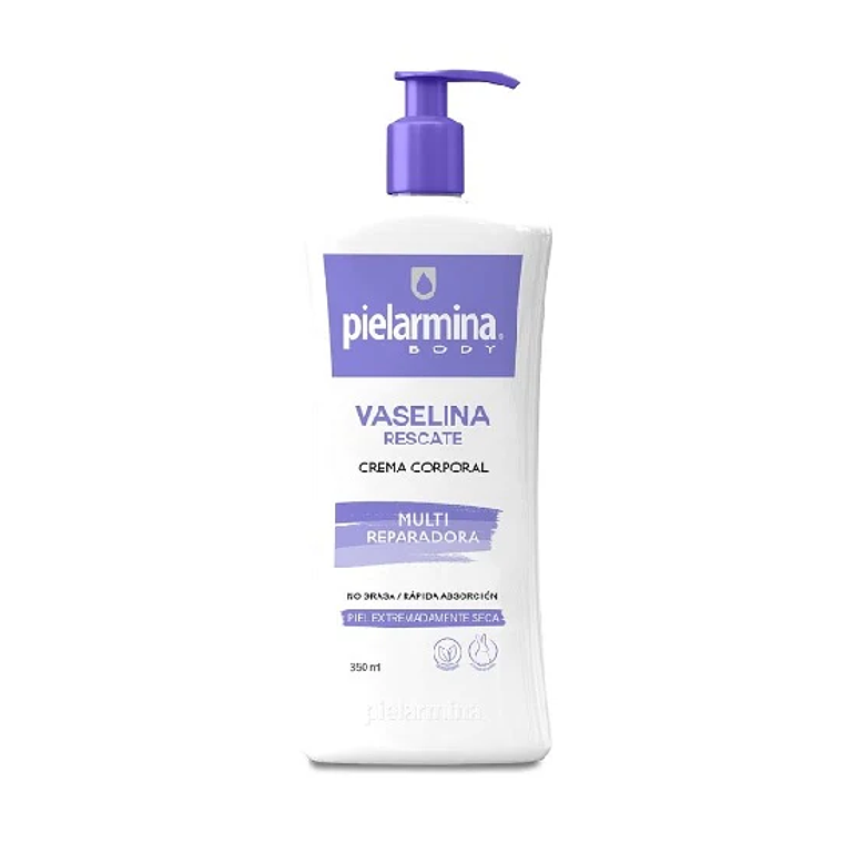 Crema corporal Pielarmina Vaselina Rescate 350ml 1