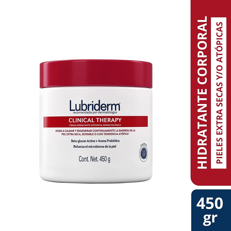 LUBRIDERM CREMA CORPORAL CLINICAL THERAPY x 450 ml 1