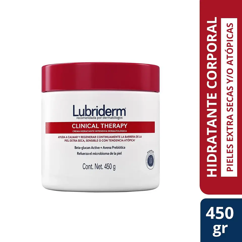 LUBRIDERM CREMA CORPORAL CLINICAL THERAPY x 450 ml 1