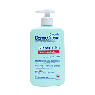 Crema corporal Simonds Dermocream Diabetic Skin 400ml