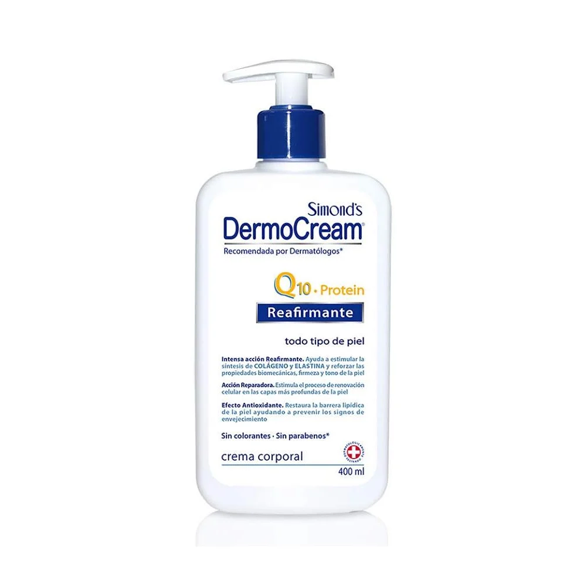 Crema corporal Simonds Dermocream Q10 400ml 1