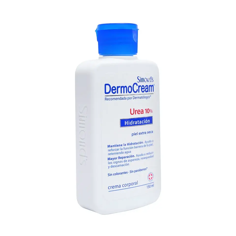 Crema corporal Simonds Dermocream Urea 10% 150ml 1