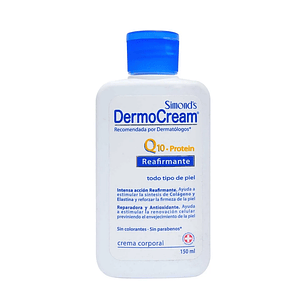 Crema corporal Simonds Dermocream Q10 150ml