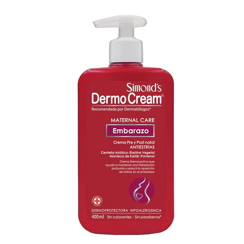 Crema corporal Simonds DermoCream Embarazo 2en1 400ml