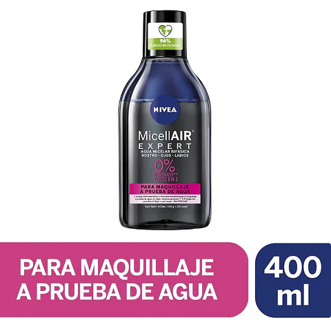 Agua micelar bifasica Nivea MicellAIR 400ml