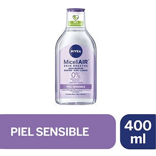 Agua micelar Nivea MicellAIR piel sensible 400ml