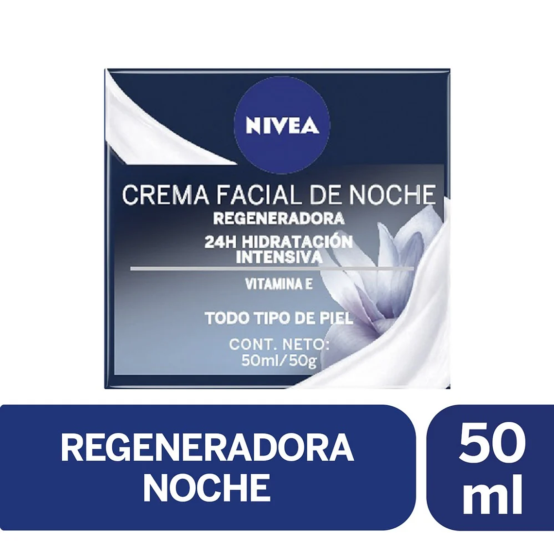 Crema facial Nivea Hidratante Noche Regeneradora 50ml 1