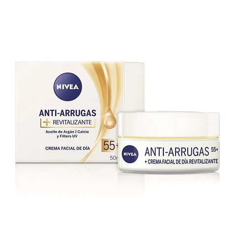 Crema facial Nivea Antiarrugas 55+ 50ml