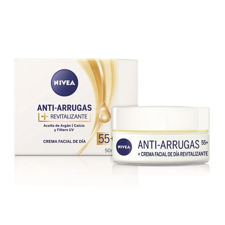 Crema facial Nivea Antiarrugas 55+ 50ml 1