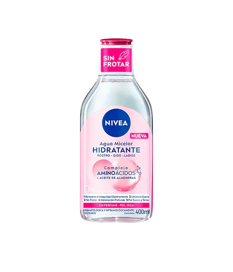Agua micelar Nivea Hidratante Piel Seca 400ml