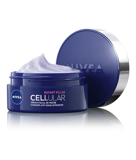 Crema facial Nivea Cellular Ácido Hialuronico & Fólico 50ml Noche