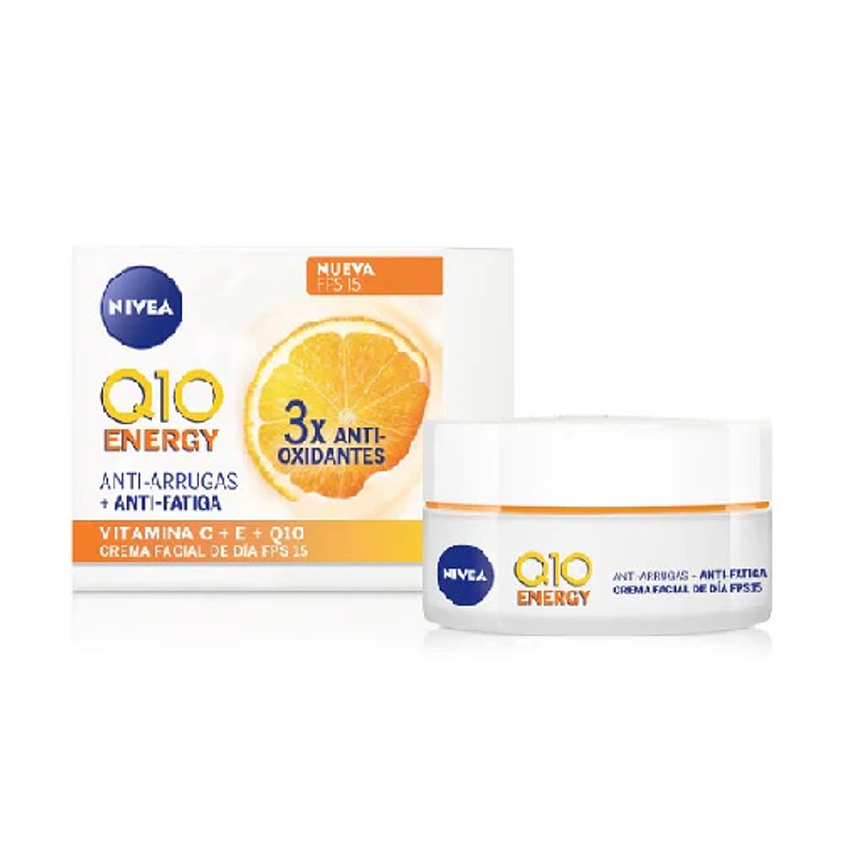 Crema facial Nivea Antiarrugas Q10 Energy 50ml 1