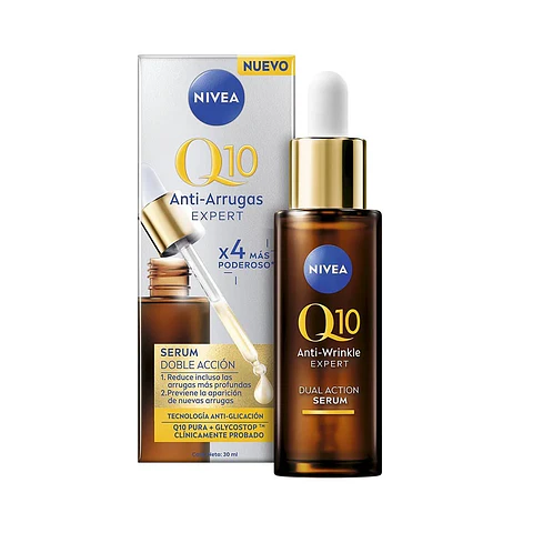 Serum Rostro Nivea Q10 Anti Arrugas Expert Doble Acción 30ml