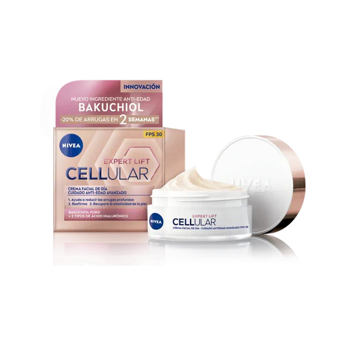 Crema facial Nivea Cellular Bakuchiol 50ml Dia 2