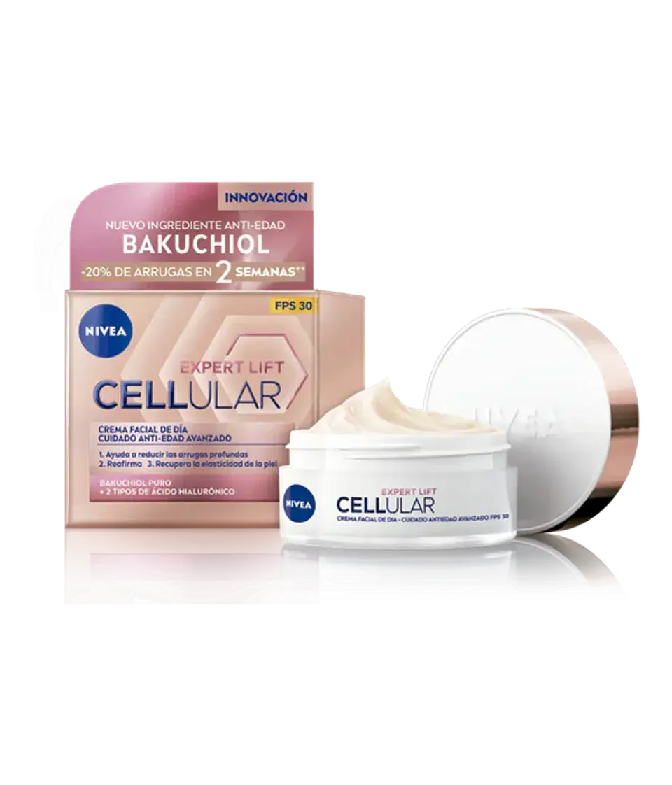 Crema facial Nivea Cellular Bakuchiol 50ml Dia 2