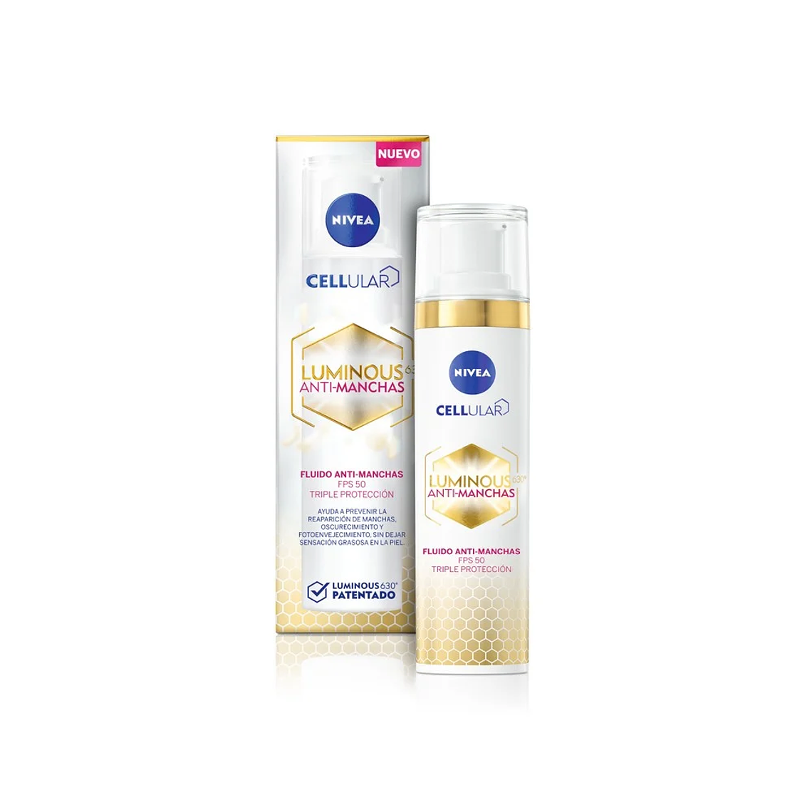 Fluido Antimanchas Nivea Cellular Luminous 630° 40ml 2