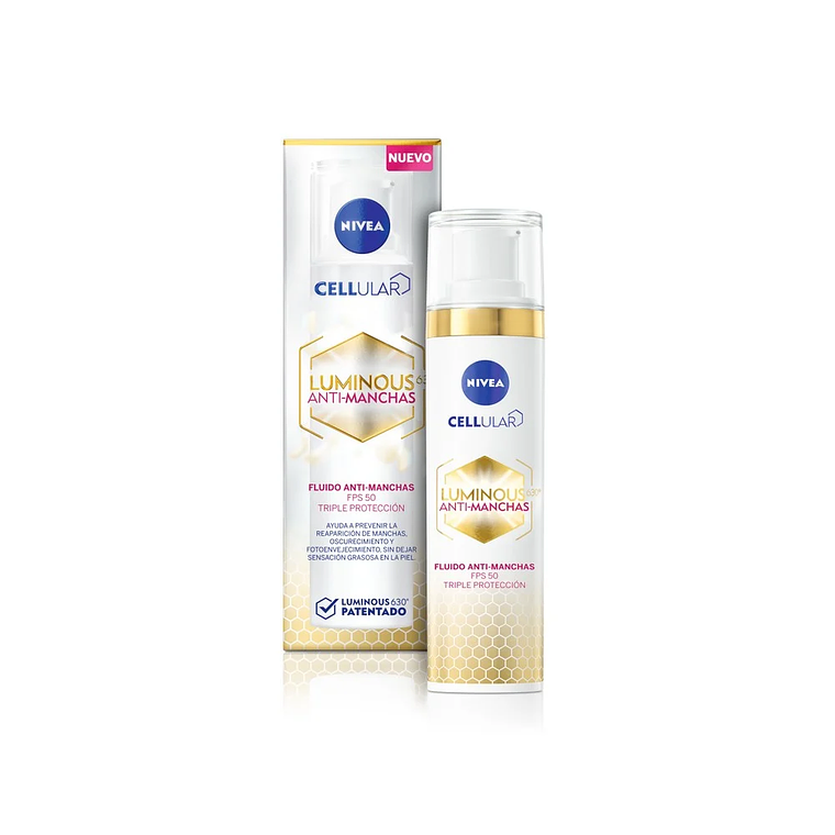Fluido Antimanchas Nivea Cellular Luminous 630° 40ml 2