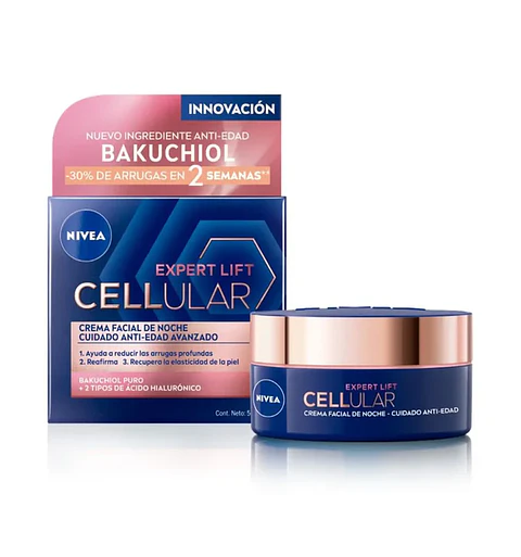 Crema facial Nivea Cellular Bakuchiol 50ml Noche