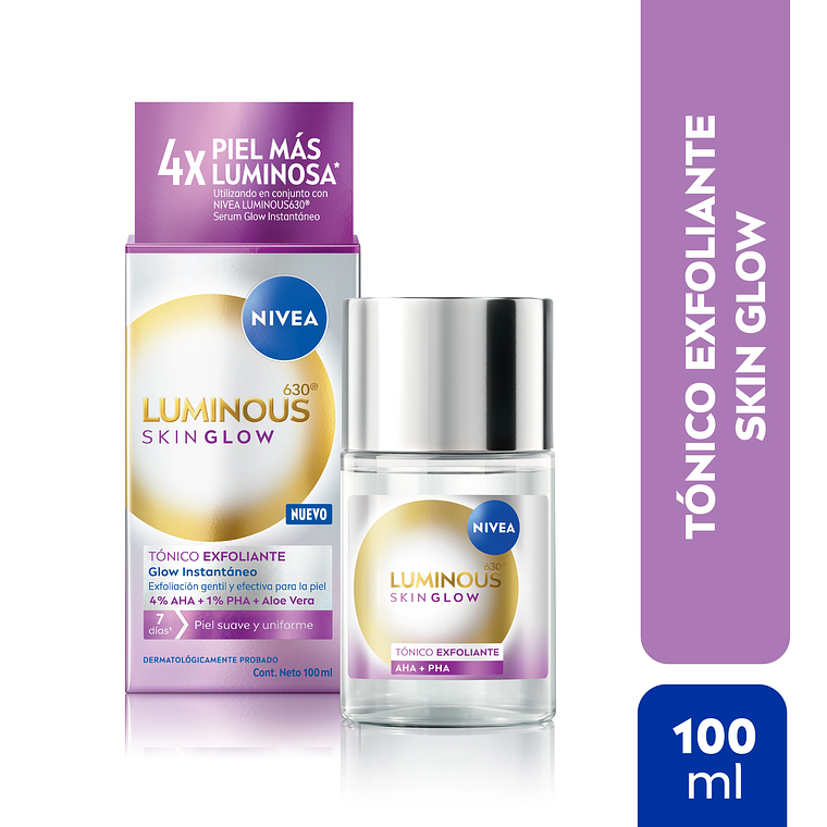 Exfoliante Nivea Luminous Skin Glow 100ml 1