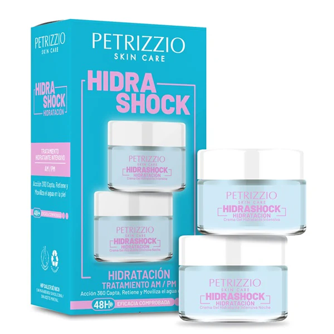 Set de Tratamiento Petrizzio Hidrashock Día + Noche 1