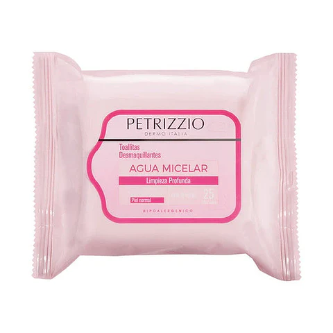 Toallitas Desmaquillantes Petrizzio Micelares 25 und.