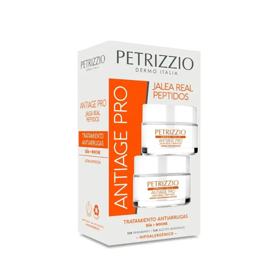 Set de Tratamiento Antiage Pro Petrizzio Jalea Dia + Noche 1