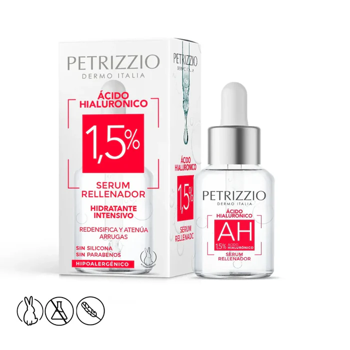 Sérum Petrizzio Ácido Hialurónico 1.5% 27ml 1