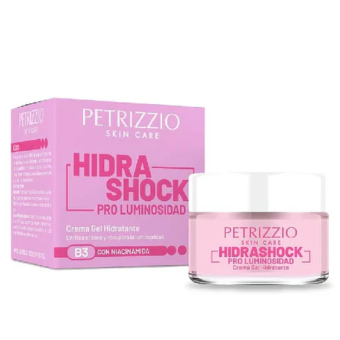 Crema Gel Hidratante Petrizzio Hidrashock Pro Luminosidad 50g