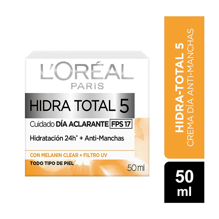Crema Loreal Hidratotal 5 Anti-manchas 50ml 1