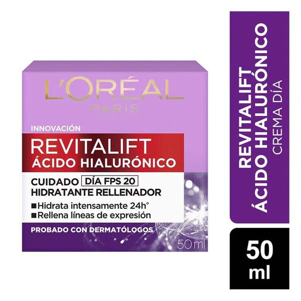 Crema facial Revitalift con ácido hialurónico Día 50ml 1