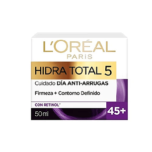 Crema Loreal Hidratotal 5 Antiarrugas +45 50ml