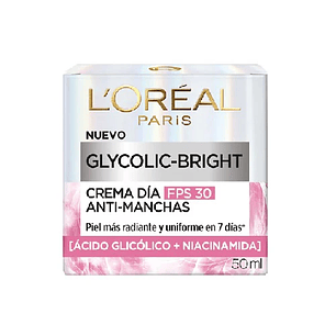 Crema Anti-manchas Glycolic-Bright FPS30 50ml