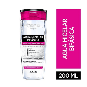 Agua micelar Loreal bifasica 200ml